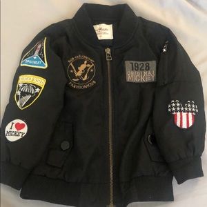 Mickey Mouse bomber jacket size 2t